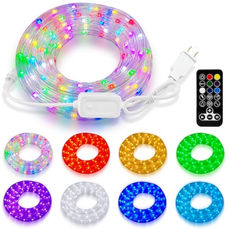 Westinghouse 18FT Color Changing LED Rope Light with Remote Control (Set of 2)