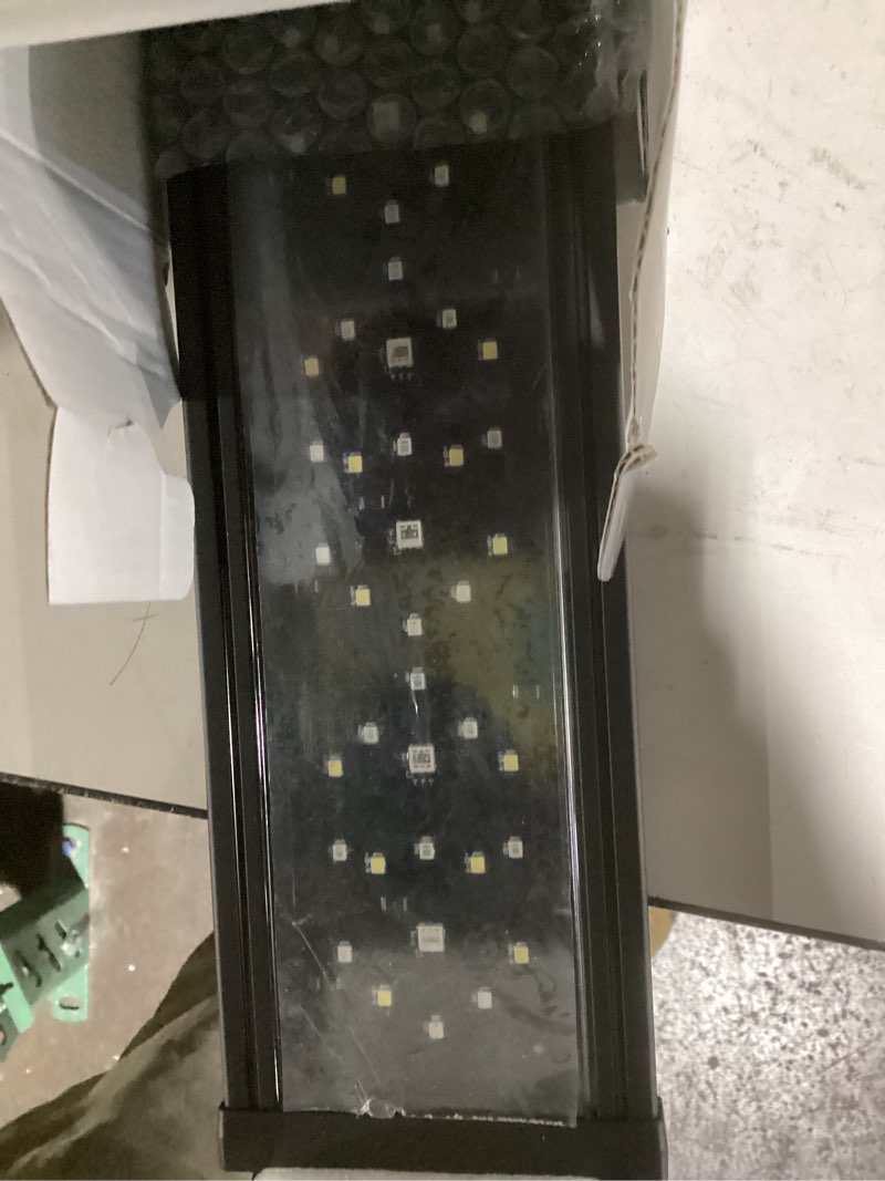 Condition photo showing New/Like New for hygger auto on off aquarium led light, 4 mode lighting full spectrum fish tank light 24/7 timer colorful fish/sun/nightlight/wrgb cycle for freshwater 24w for 27in~33in long tank