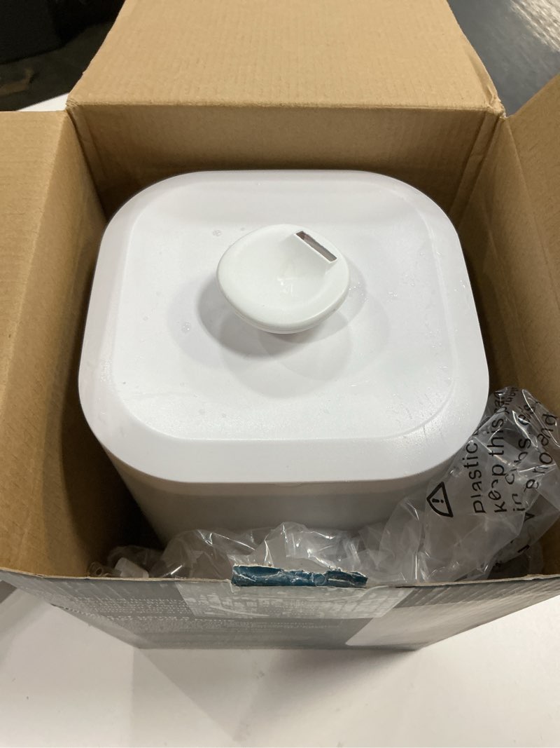 Condition photo showing As Is for Safety 1st Comforting Cool-Mist Top-Fill Humidifier, White