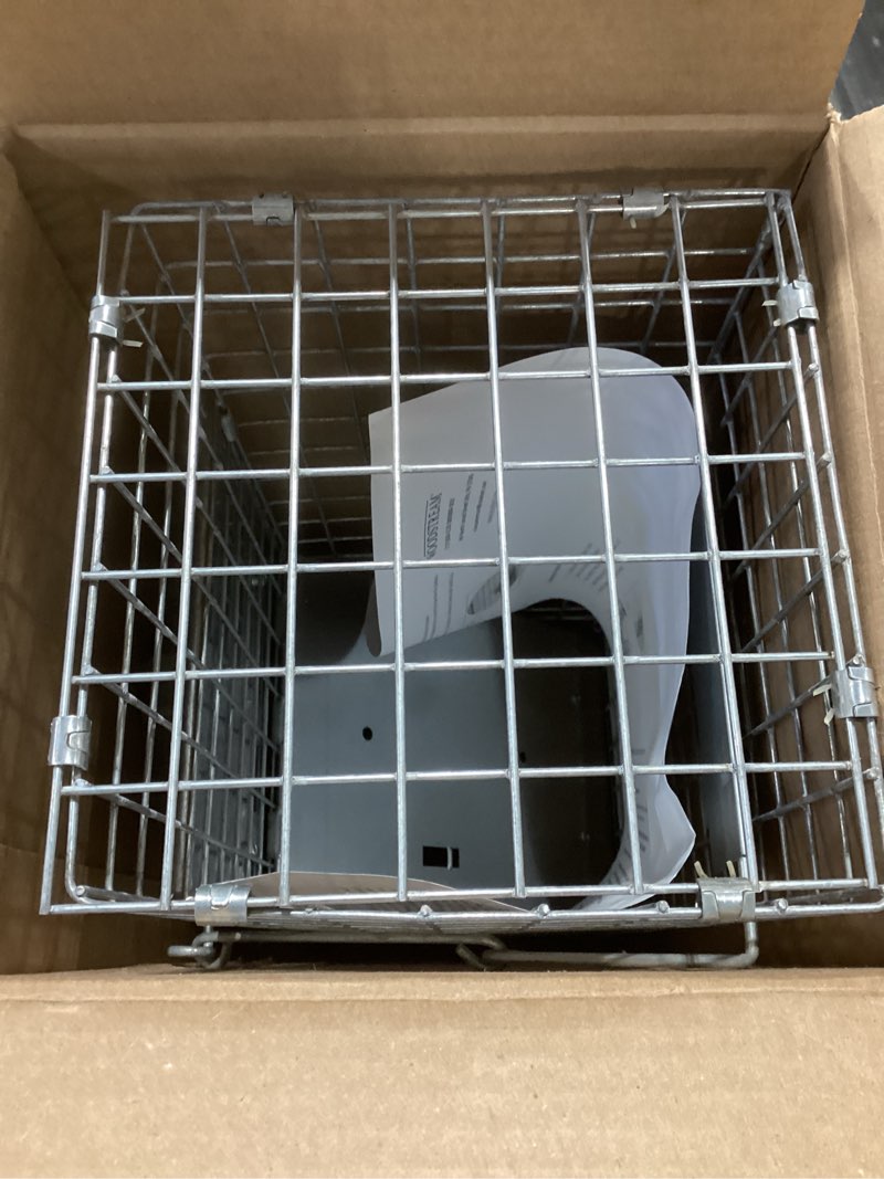 Condition photo showing As Is for Havahart Easy-Set Catch and Release Small 1-Door Humane Live Animal Trap for Squirrels, Rabbits, Skunks, and Other Small Animals - 1083