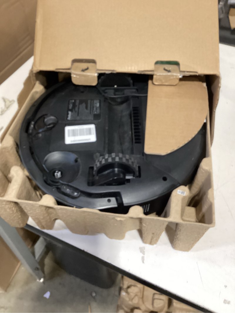 Condition photo showing As Is for irobot roomba 105 vac robot vacuum - easy to use, intense power-lifting suction, lidar navigation, multi-surface cleaning, cleans in neat rows, self-charging