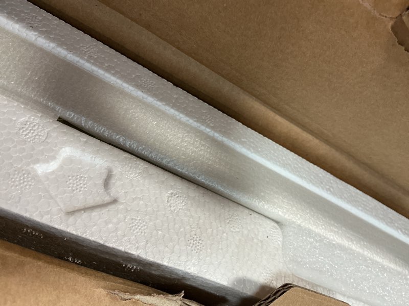 Condition photo showing New/Like New for Samsung 75” The Frame Customizable Bezel (2025 Model), Magnetic, Quick and Easy Installation, VG-SCFF75WTBZA, Modern White 75 Inch Pro Modern White Customizable Bezel Only