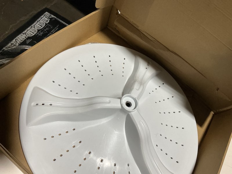 Condition photo showing Good Condition for w10902814 washplate with cap replacement for maytag washer plate parts and whirlpool washer washplate mvwb835dw mvwb855dc mvwb855dw mvwx655dw mvwx655dw0 mvwx655dw1 mvwx655dw2
