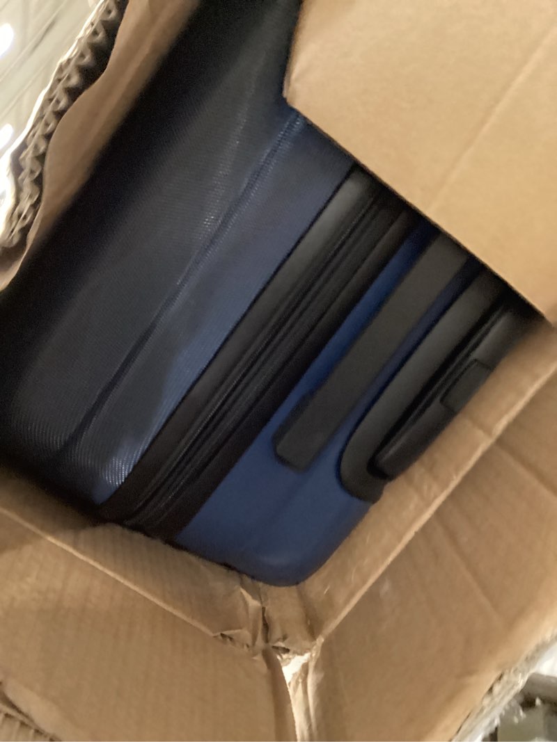 Condition photo showing Good Condition for amazonbasics 68 cm navy blue hardsided check-in trolley navy blue medium checked