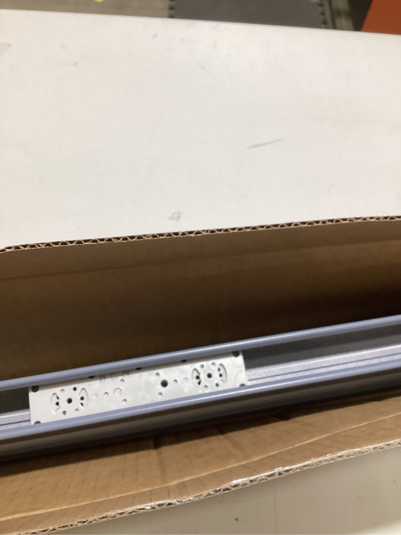 Condition photo showing New/Like New for LazBlinds Cordless Cellular Shades, No Tools No Drill Blackout Honeycomb Shades Pleated Blinds for Windows, 30'' W x 48'' H, Dark Grey Blackout-dark Grey 30'' W x 48'' H