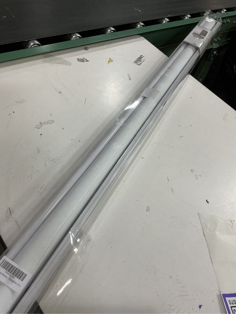 Condition photo showing As Is for ChrisDowa Blackout...White, 55" W × 72" H 