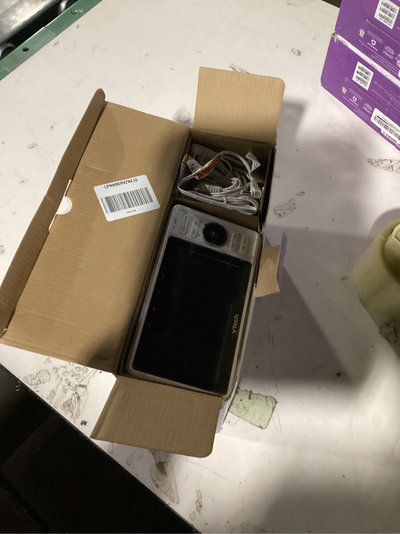 Condition photo showing Good Condition for vtech 2-cameras smart wifi baby monitor with 1080p fhd camera and 5" hd ips screen, free app with motion video, sound/motion detection and notifications, split-screen, pan-tilt-zoom: vm901-2hd