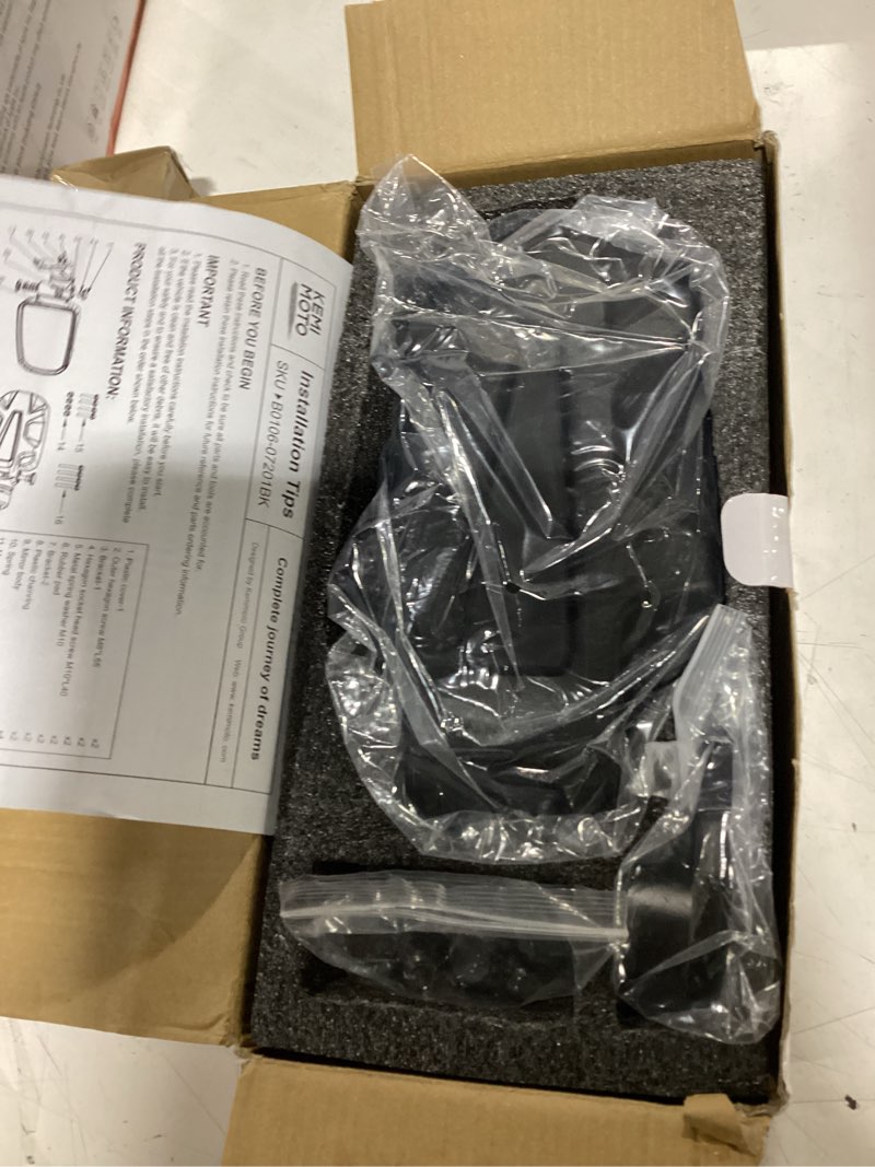 Condition photo showing New/Like New for kemimoto utv large side mirrors compatible with polaris rzr xp 1000/900 / turbo/trail 2014-2023, folding adjustable break away utv sxs mirrors with ball joint, replace #2881198 accessories