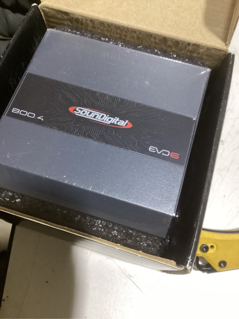 Condition photo showing Good Condition for soundigital 800.4 evo6 class d 4 channel 4 ohms amplifier module - channel 2 ohms bridge 4 ohms - sd 800w rms 4c power car sound car truck pickup suv 800 wrms 800.4-4 sd800.4 evo 6