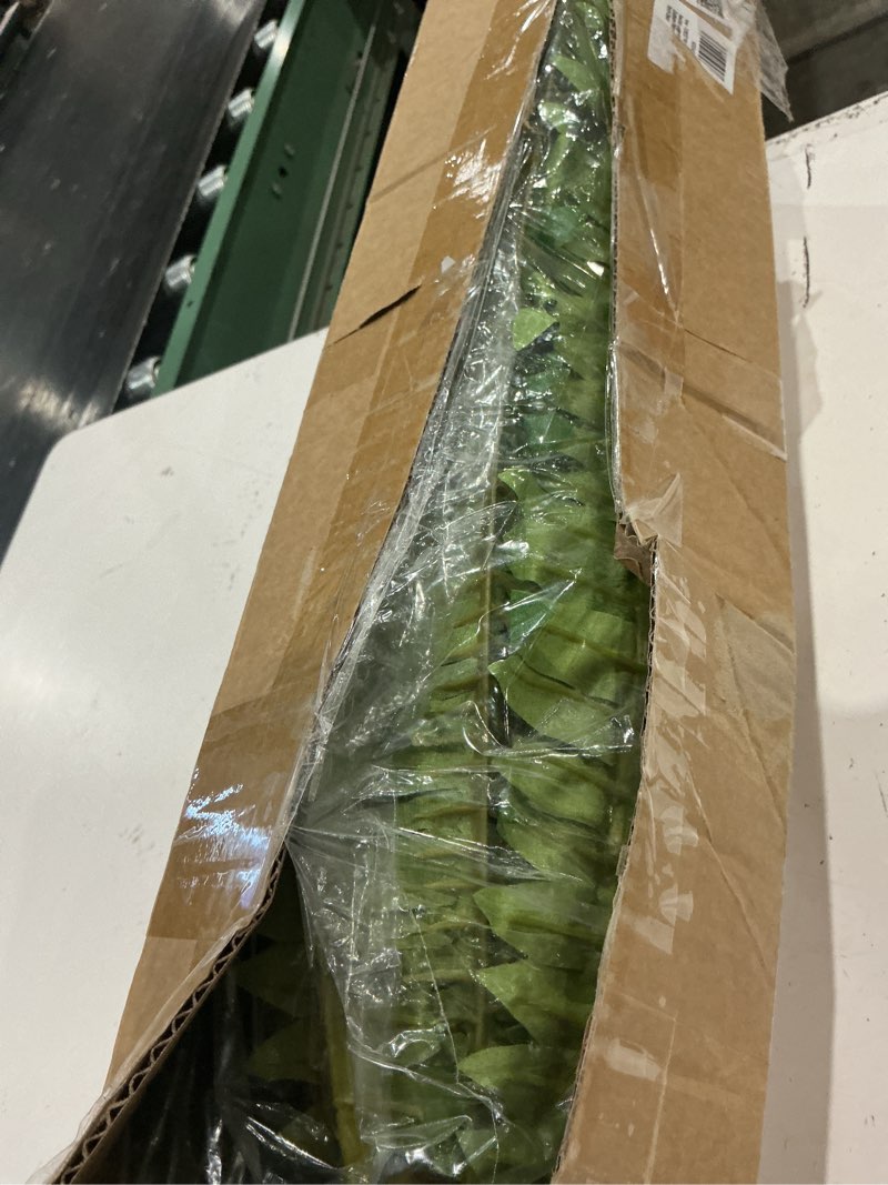 Condition photo showing Good Condition for forest prince 45" fake ferns artificial bush plants for outdoors, 2-pack | uv resistant, large artificial boston ferns, zero maintenance, pet friendly, 59 fronds each, porch & patio planters decor green