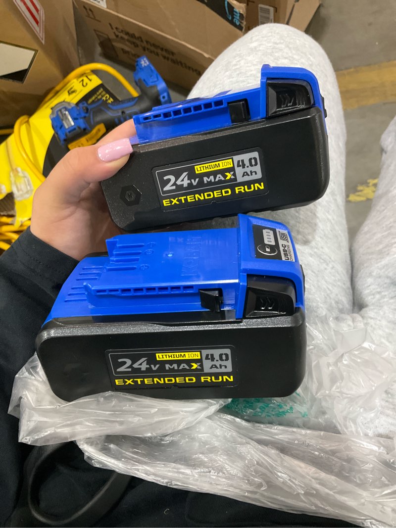 kobalt 24-volt max 2-pack 4 amp-hour; 4 amp-hour lithium power tool battery