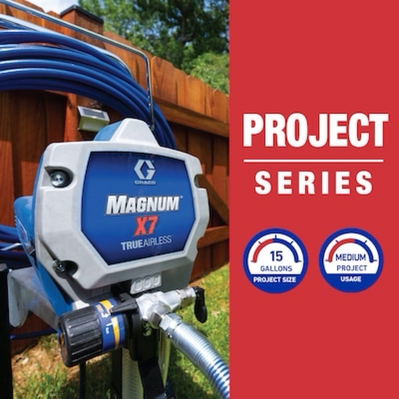 graco magnum x7 electric stationary airless paint sprayer