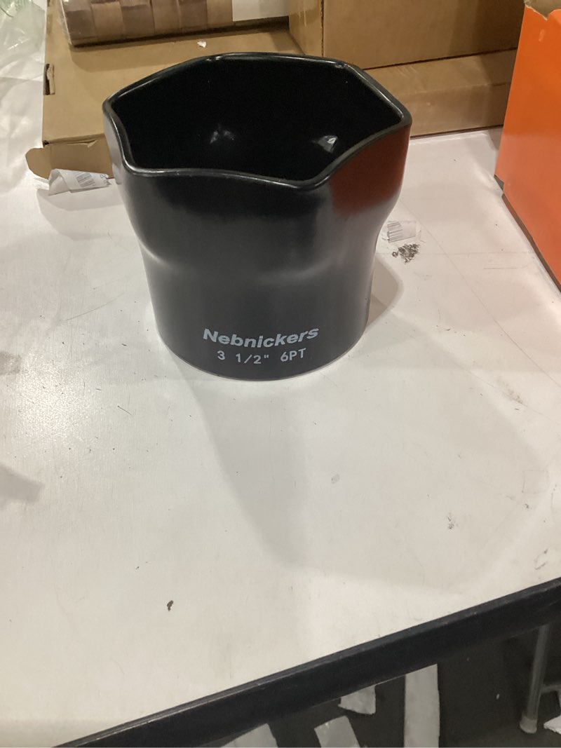 Condition photo showing New/Like New for 3-1/2 inch, 6-Point Truck Axle Wheel Bearing Socket, For Axle Nut Socket Set (3-1/2 Inch 6 Point)