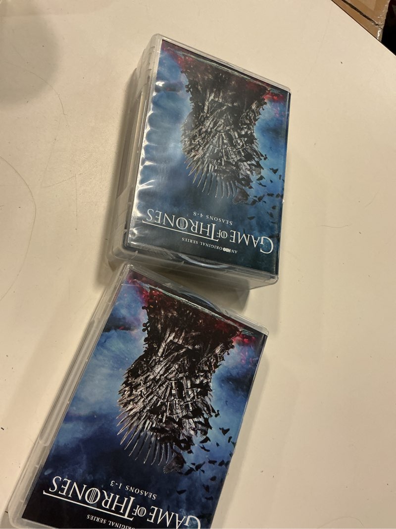 Condition photo showing Good Condition for game of thrones: the complete series (repackage) (dvd)