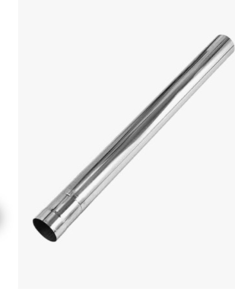 motoforti 3" od straight tubing mandrel exhaust tube pipe 30" length t304 stainless steel universal 