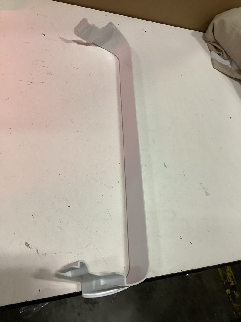 Condition photo showing Good Condition for upgraded 240534701 door shelf rack bar compatible with frigidaire or kenmore refrigerator door bar retainer rail replace 948952, ap3214631, ps734936 frigidaire replacement shelf door bin parts