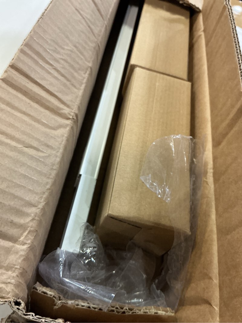 Condition photo showing Good Condition for vanoopee 6-light led track lighting kit with 6.6ft h type track rails, dimmable track light heads bright ceiling spotlight fixture for kitchen accent art, 3000k warm white, no flicker 10w 800lm white