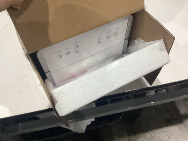 Condition photo showing Good Condition for 34 pints dehumidifier for basement with drain hose, 2500 sq.ft, 38db quiet | 24hr timer, 3-color indicator, auto defrost, child lock, for home bedroom bathroom