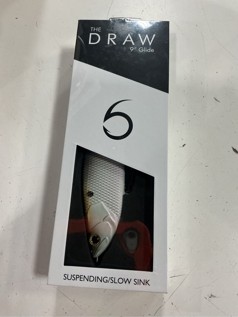 Condition photo showing New/Like New for 6th sense draw hard swimbait - shad