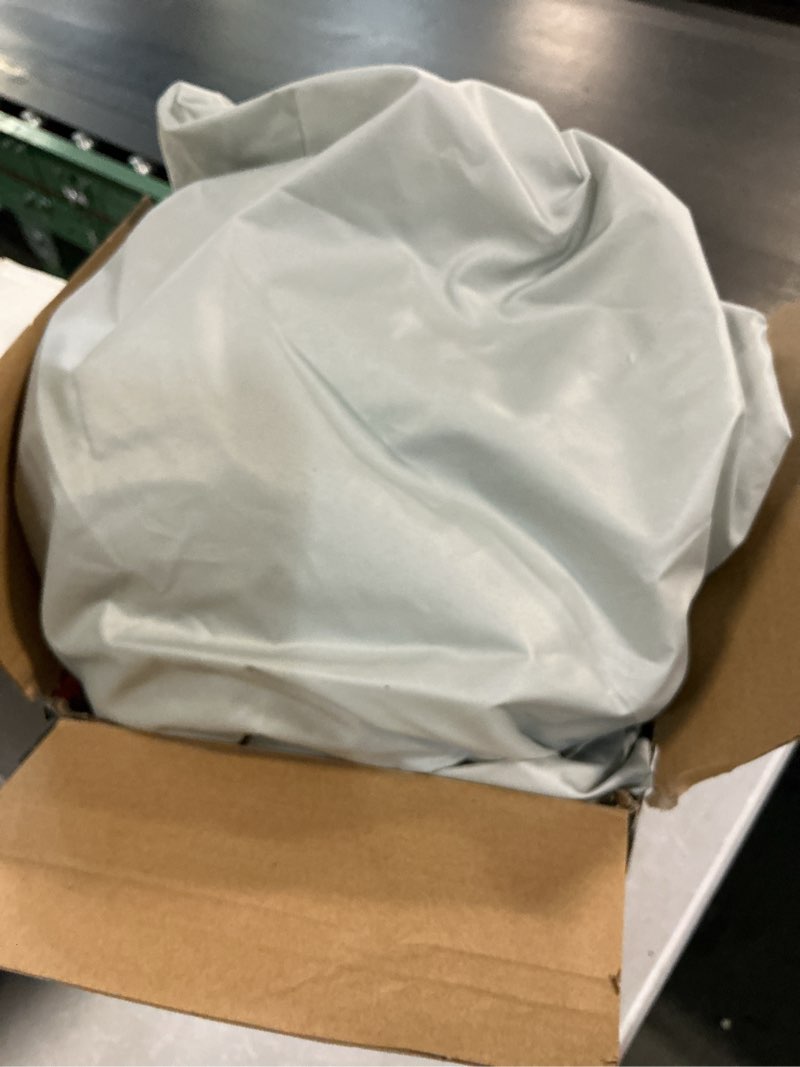 Condition photo showing As Is for budge superior stormblock™ car cover, waterproof outdoor protection for cars, gray, size 3