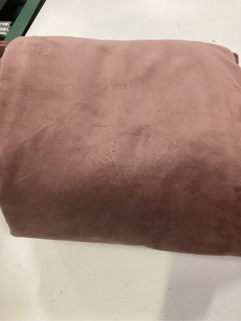 Condition photo showing Good Condition for cotton velvet curtain - single panel size: 48x96 1 panel