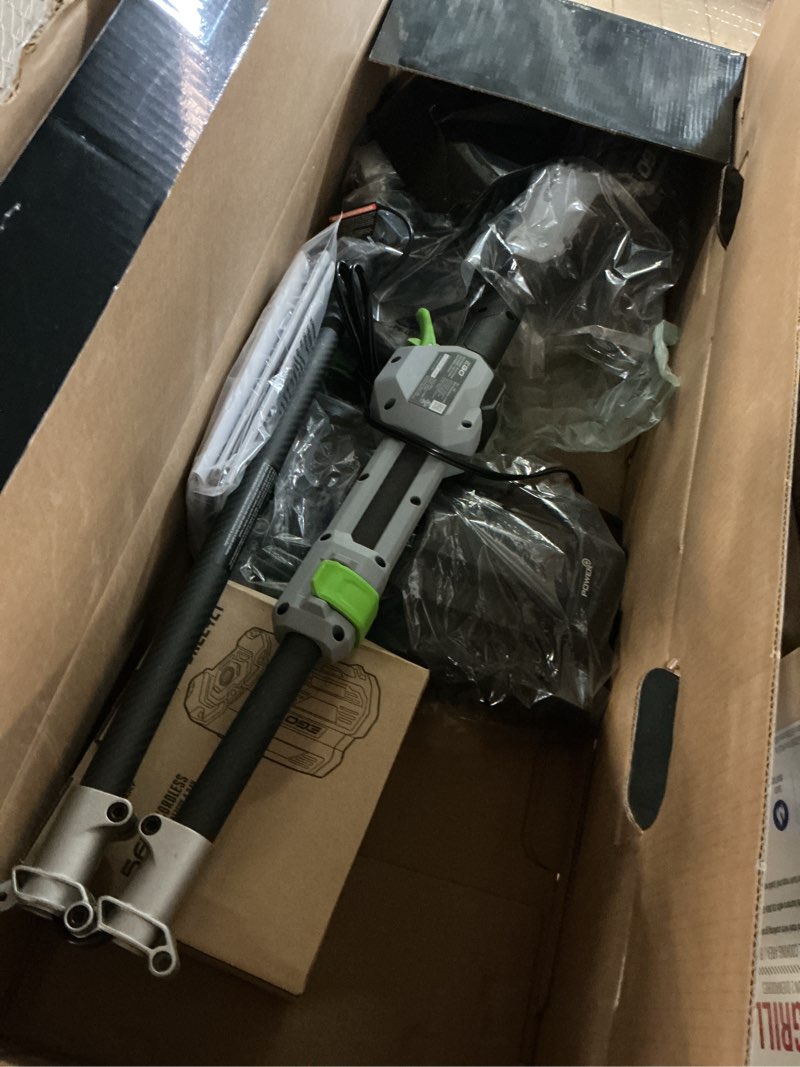 Condition photo showing Good Condition for ego powerload with line iq 56-volt 16-in telescopic shaft battery string trimmer 4 ah (battery and charger included)