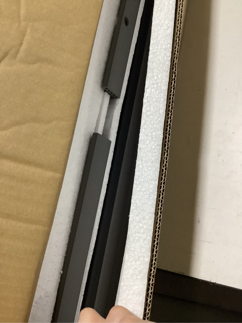 Condition photo showing New/Like New for New Age Pet ECOFLEX 48" Wide Large Reptile Habitat, Mojave Lounge for Snakes, Tortoises & Lizards in Maple, Black & Grey, Easy Assembly, Sliding Glass Doors & Mesh Top Grey Large