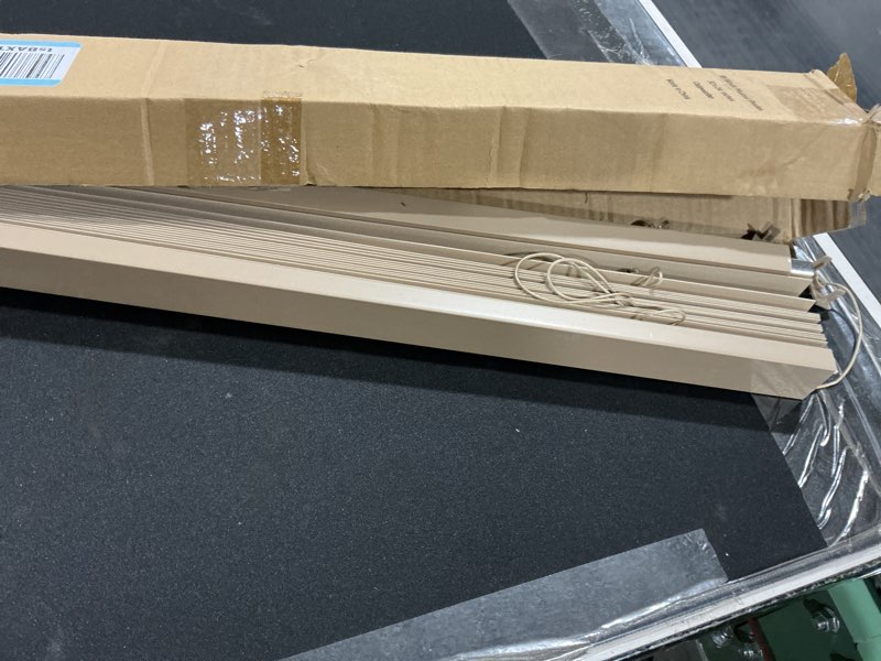 Condition photo showing As Is for Dulepax RV Blinds,RV Pleated Shades,RV Blinds Pleated Shades, 26" W x 24" L Cappuccino RV Window Shades,Camper Blinds,RV Window Blinds for RV Camper Travel Trailers Motorhome's Window