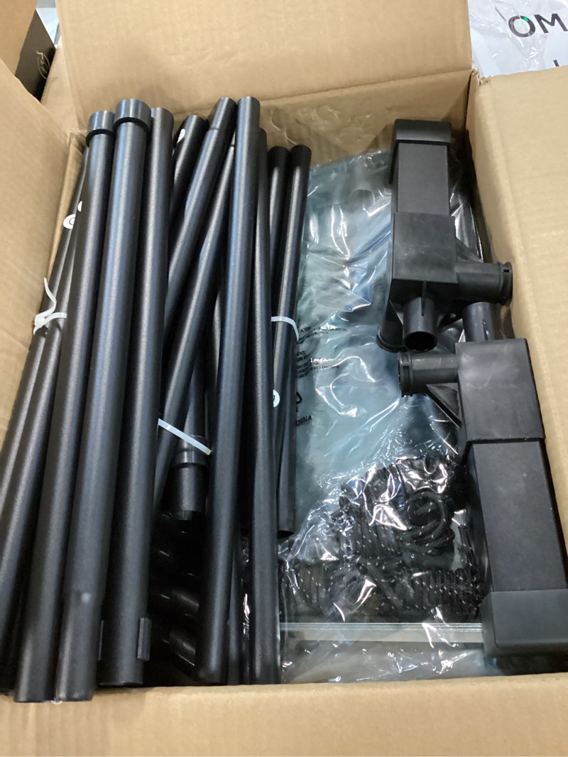 Condition photo showing Good Condition for Heated Cat House for Outside, Waterproof Outdoor Cat Shelter with Thermostatic Pet Heating Pad for Winter, Large Elevated Pet Hetaing Bed with Rmoveable Canopy for All Seasons Grey Large - 35"L x 25.2"W x 26.4"H