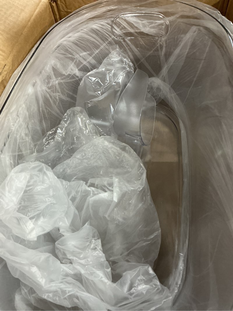 Condition photo showing New/Like New for lifewit 11.5l ice bucket for parties 2 pcs, large plastic drink cooler for champagne wine, beer, clear beverage tub for mimosa & cocktail bar, portable chiller for party hosting & serving