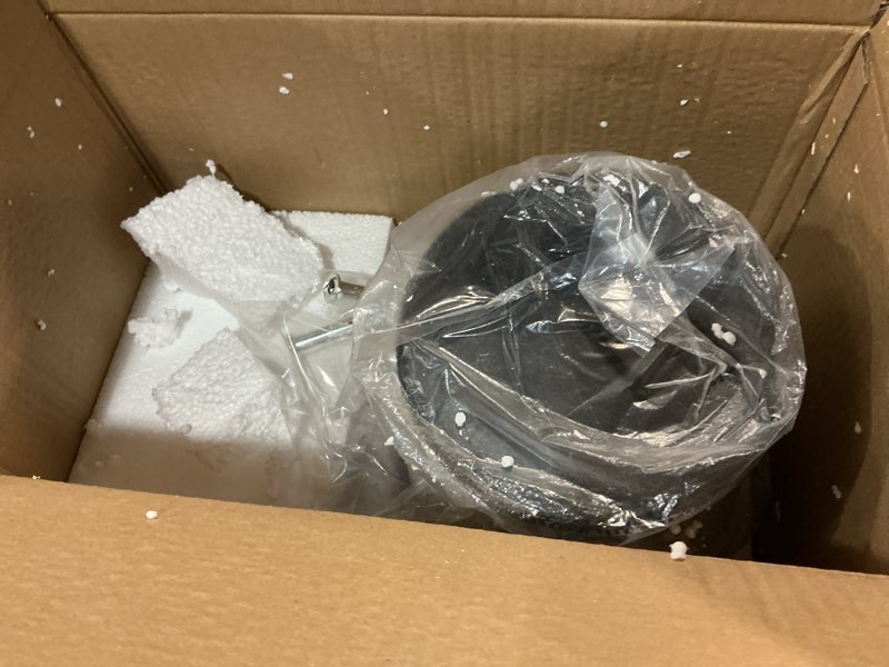 Condition photo showing Good Condition for 5Pieces Bathroom Accessories Set Including Trash Can, Cup, Toothbrush Holders, Soap Dishes, Soap Dispenser and Toilet Brush, Home Decoration, Retro Style, Grey 5PCS-Grey