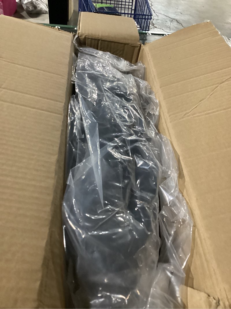 Condition photo showing As Is for Car Seat Covers Fit for Nissan Frontier 2009-2023 2024 2025, Faux Leather Automotive Seat Covers Breathable Waterproof Seat Cushions Compatible with Airbag (5 Seats;Black&Gray) 055-Black&Grey Full Set