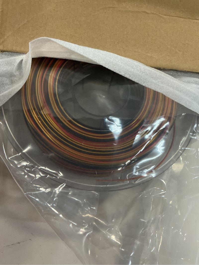 Condition photo showing Good Condition for ZIRO Glossy PLA Filament, Rapid Dynamic Color Change Filament 1.75mm, Fast Color Change Silk PLA Stripes Series, Fit Most FDM 3D Printer, 1KG Spool (Shine Surface), Gilded Stripes Gilded Stripes (Silk)