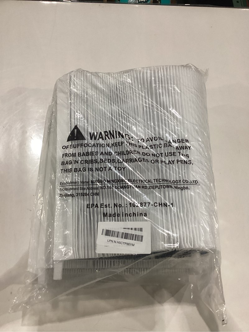 Condition photo showing Good Condition for 3 Pack Blue Pure 411 Filter Replacement for Blueair Blue Pure 411 Genuine, 411+, 411 Auto and MINI Air Purifier, H13 True HEPA Filter, Particle and Activated Carbon by Funmit 3 Count (Pack of 1)