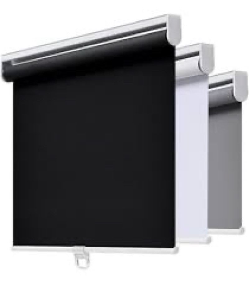 TOVALOR Cordless Roller Shades for Windows,Light Filtering Pull Down Blinds,Solar Screen Door Blinds