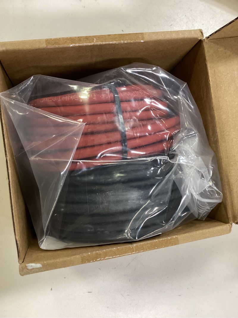 Condition photo showing New/Like New for Solar Panel Wire, 2X 30ft (Black+Red) 12AWG Tinned Copper Extension Cable for Solar Panel Off Grid Solar System Outdoor Automotive RV Boat 12AWG 30FT Black+Red