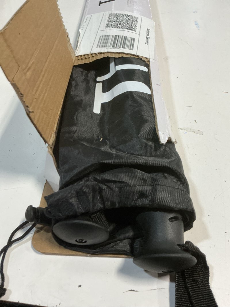 Condition photo showing Good Condition for thefitlife nordic walking trekking poles - 2 sticks with anti-shock and quick lock system, telescopic, collapsible, ultralight for hiking, camping, mountaining, backpacking, walking, trekking blue