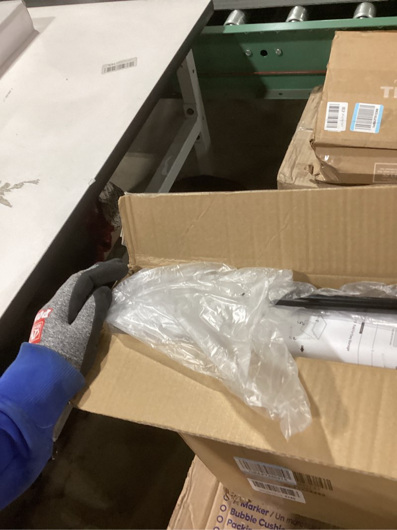 Condition photo showing Good Condition for Allpop TV Tray Table, Adjustable TV Dinner Tray for Eating, Folding Laptop Table with 6 Heights & 3 Tilt Angles, Cup Holder on Couch & Bed, Black Black Allpop-TV Tray