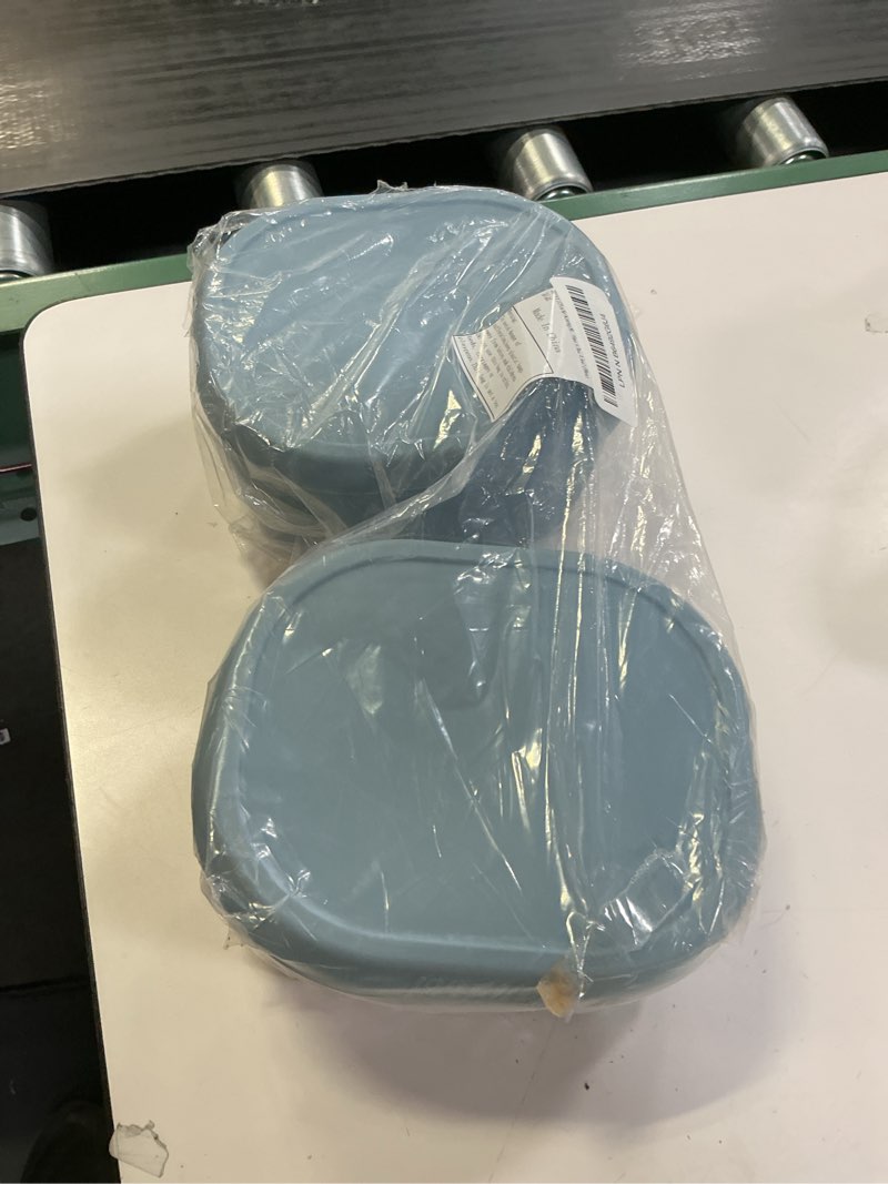 Condition photo showing Good Condition for ISSEVE 12Pcs/Set Nesting Silicone Food Storage Containers with Lids, BPA Free Reusable Meal Prep Sil