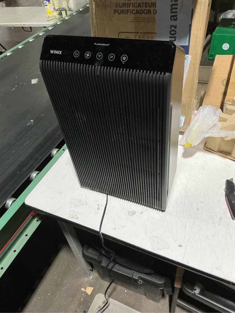Condition photo showing As Is for winix true hepa large room smart wi-fi air purifier