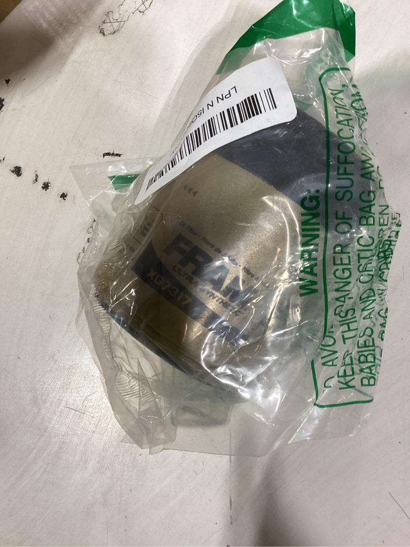 Condition photo showing Good Condition for fram synthetic xg7317p 20k mile change automotive replacement engine oil filter for synthetic oil changes, premium vehicle engine protection oil filter for select vehicle model years ultra synthetic pack of 1