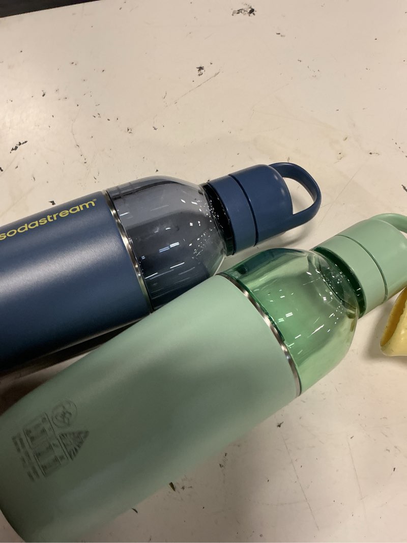 Condition photo showing Good Condition for sodastream® fizz & go easy mix carbonating bottle - storm, 23.7 fl oz ( 2 pack