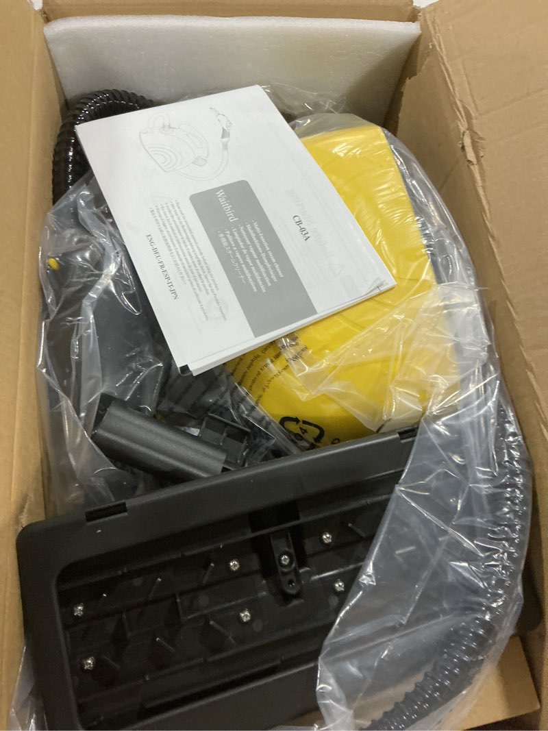 Condition photo showing As Is for Steam cleaner, 1500w Steamer Cleaning Fast Heating Multi-Surface Steam Cleaner for Home?Steamer Cleaning for Grout