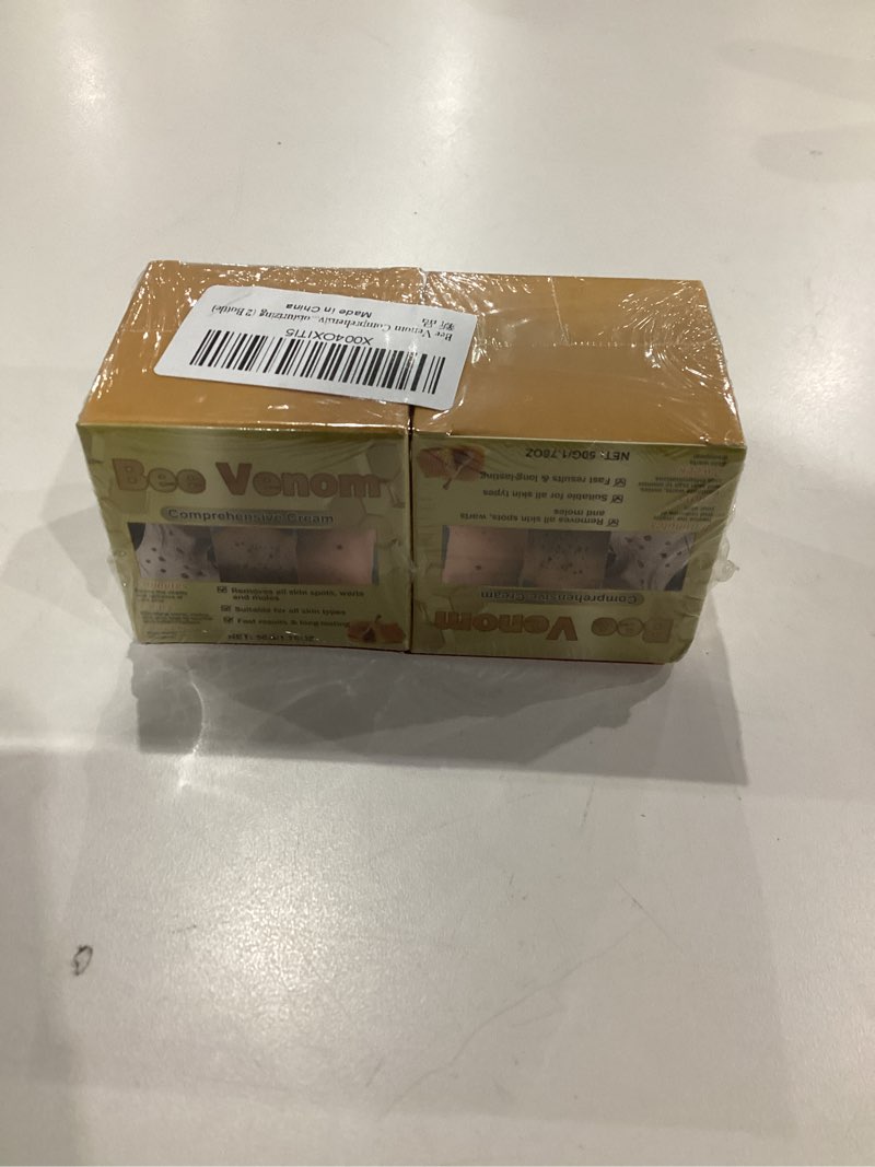 Condition photo showing New/Like New for Bee Venom Comprehensive Cream, 2025 Professional Bee Venom Skin Treatment Cream Wrinkle Removal Anti-Aging Moisturizing (2 Bottle)