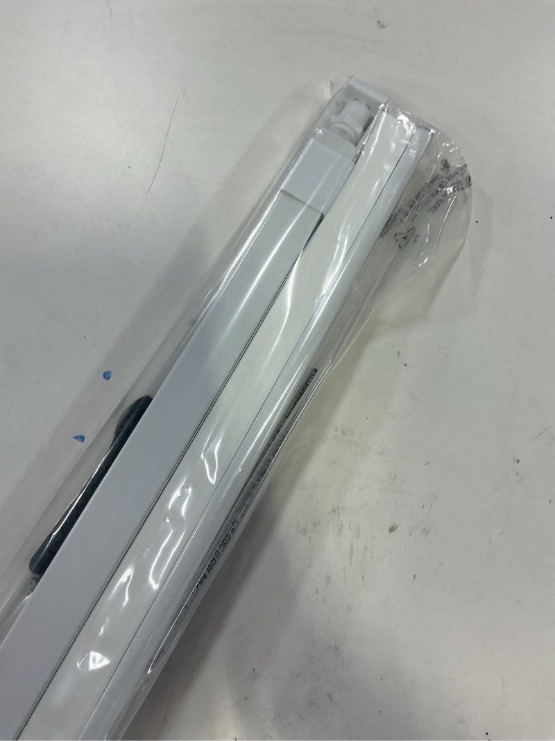 Condition photo showing Good Condition for LazBlinds Cordless Cellular Shades, No Tools No Drill Blackout Honeycomb Shades Pleated Blinds for Windows, 34" W x 64" H, Silver White Blackout-silver White 34'' W x 64'' H