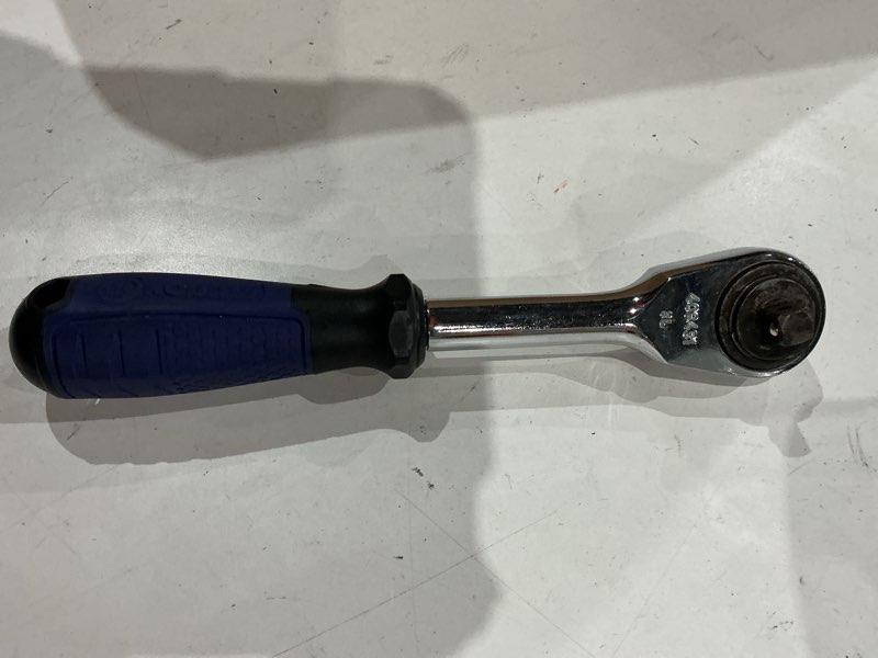 Condition photo showing As Is for kobalt 90 -tooth 1/2-in drive comfort grip handle ratchet