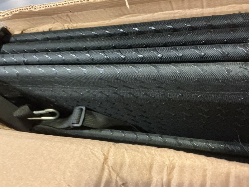 Condition photo showing Good Condition for Extra Wide Dog Stairs for Car - Foldable Dog Ramps for Large Dogs with Non Slip Surface, Portable Pet Stairs for Cars and SUV, Truck, Sofas, Bed Support Up to 250 lbs(Wide 5 Steps) Upgraded Wide 5 Steps