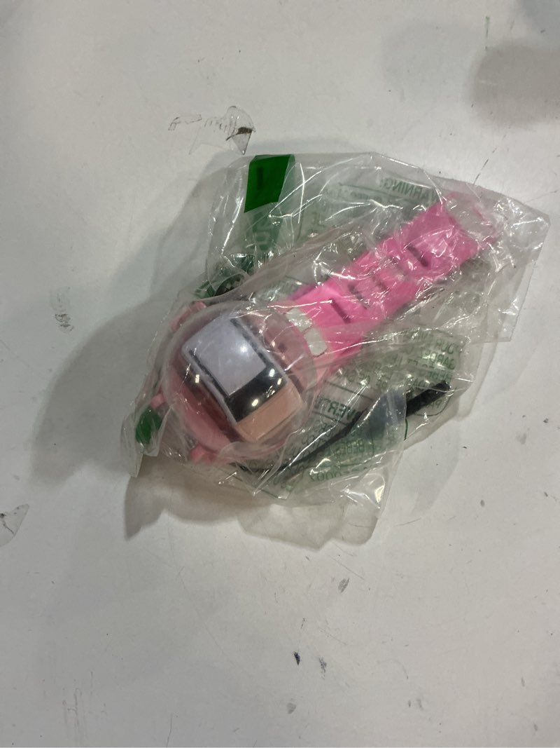 Condition photo showing Good Condition for SIXRUN Mini Remote Control Car Watch Toy for Kids, 2.4GHz RC Racing Car with LED Lights, USB Rechargeable, 30m Range, Adjustable Silicone Strap, Birthday Gift for Boys Girls Ages 3+ Pink