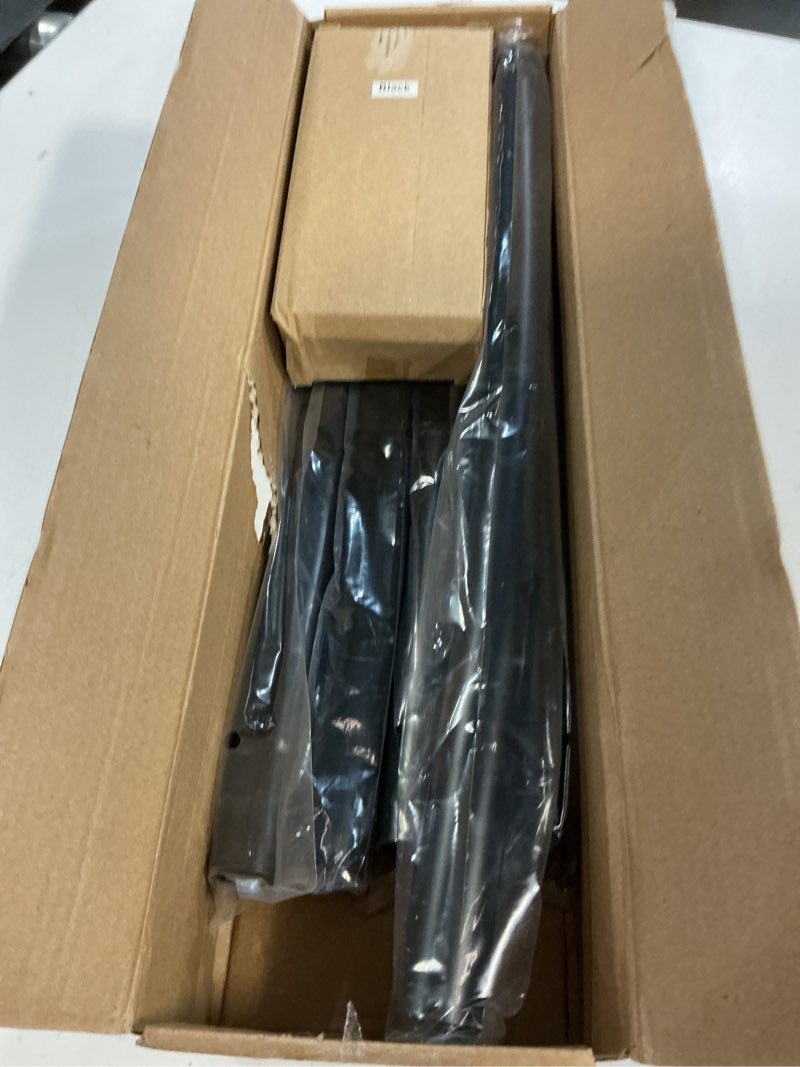 Condition photo showing Good Condition for black curved shower curtain rod 33-78 inches adjustable splicing design need to drill shower rods curved round bowed rust proof, premium stainless steel shower curtain rod for bathroom, bathtub, stall 42-78" black
