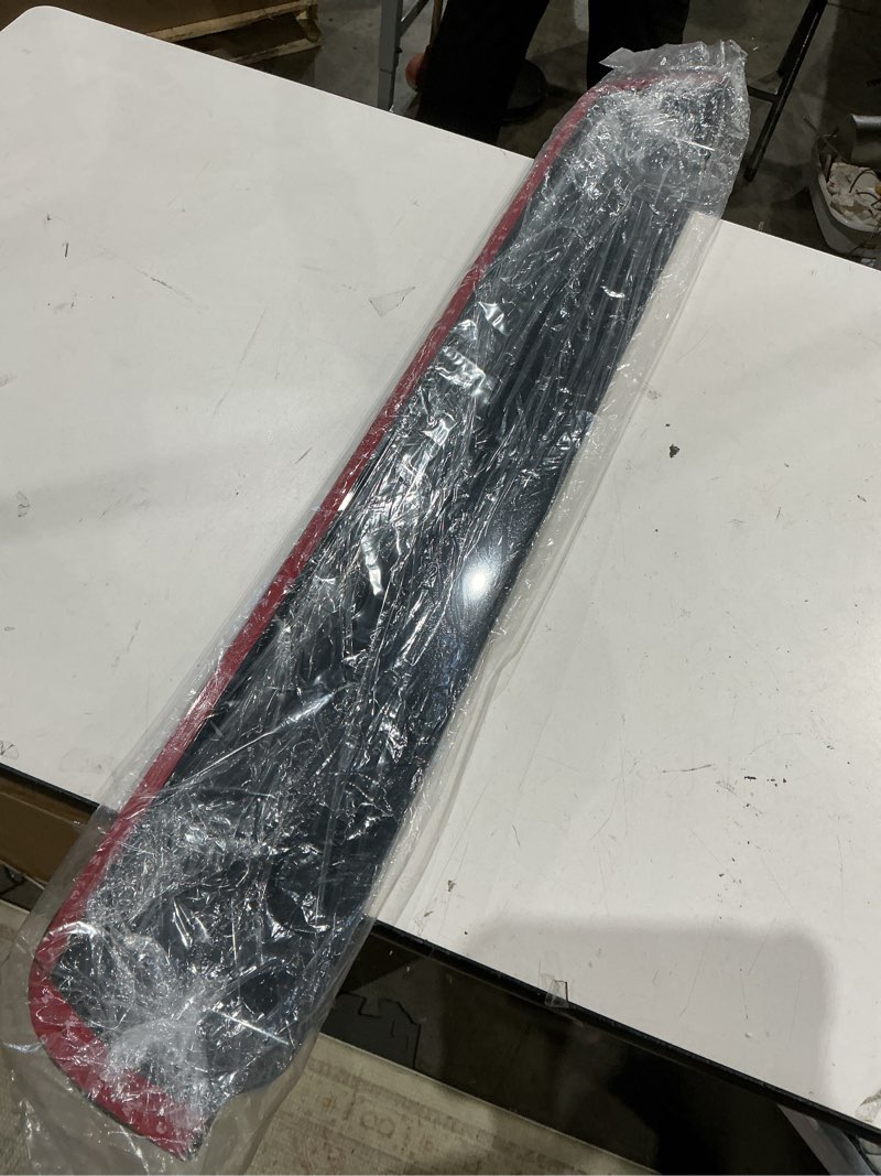 Condition photo showing Good Condition for rv window rain deflector guard & sun visor shade, rv window blade rain sunroof deflector fits 32-37 inch wide rv sliding&vertical windows,deflects rain and sun protection for camper van windows fits 32-37 inch wide window